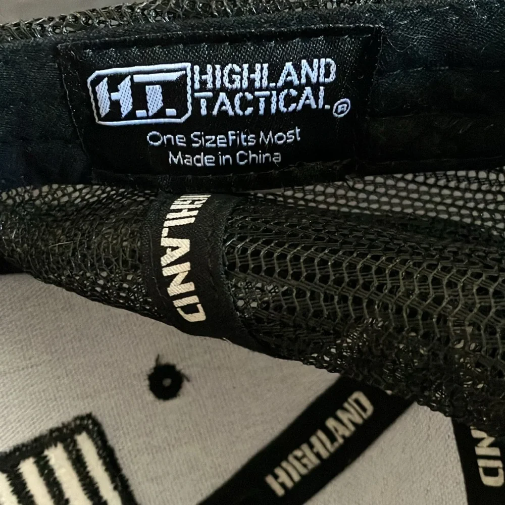 Black Tactical Cap
